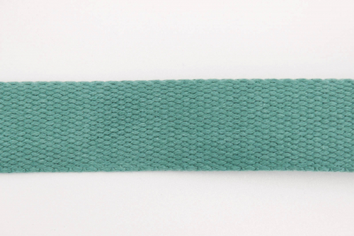 Gurtband Baumwolle 30mm gedecktes mint (1 m)